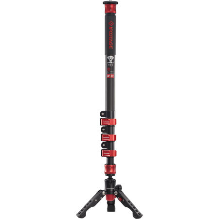 iFootage Cobra 2 C180-II 4-Section Carbon Fiber Monopod with Low-Profile Tripod