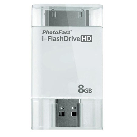 PhotoFast i-FlashDrive HD 8GB Dual Storage Between iOS and Mac/PC