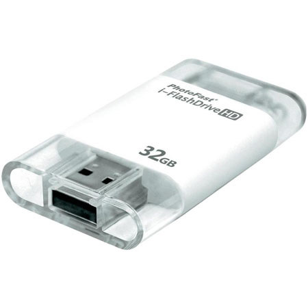 PhotoFast i-FlashDrive HD 32GB Lightning and 30-pin Combo Kit
