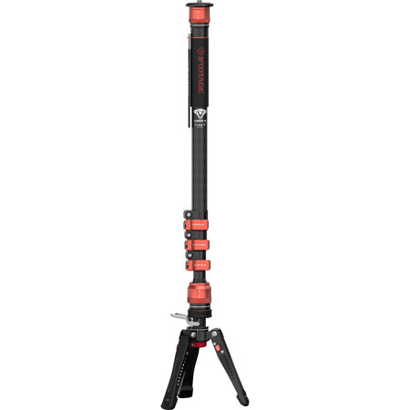 iFootage Cobra 3 C180F-P 4-Section Carbon Fiber Monopod w/Pedal