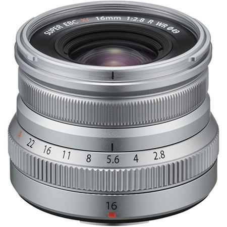 Fujifilm XF 16mm f/2.8 R WR Lens, Silver 16611681 - Adorama Fujifilm XF 16mm f/2.8 R WR Lens, Silver 16611681 - Adorama