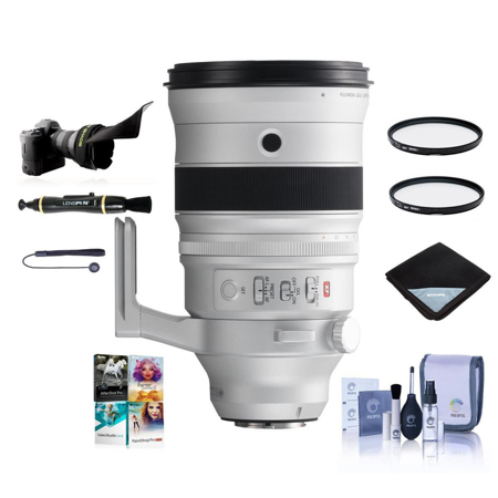 Fujifilm XF 200mm f/2 R LM OIS WR Lens w/Teleconvertor w/PC Software & Acc Kit