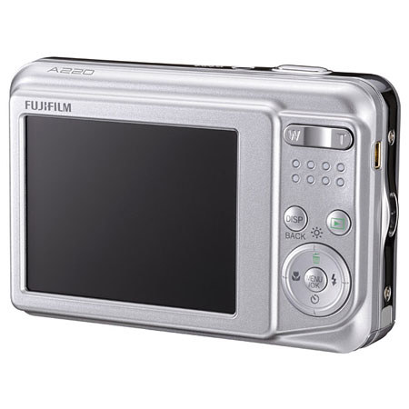 Fujifilm A220 12.2MP Compact Digital Camera, Silver