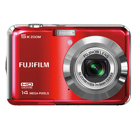 Fujifilm Finepix AX500 Digital Camera, Red