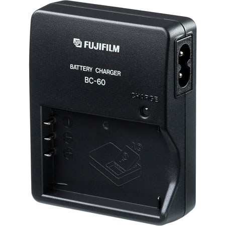 Fujifilm BC-60 Travel Battery Charger for the NP-60 Rechargeable Battery.