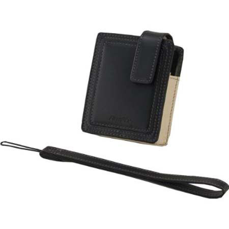 Fujifilm SC-FXV10 Black Leather Fitted Case for the FinePix V10 Digital Camera