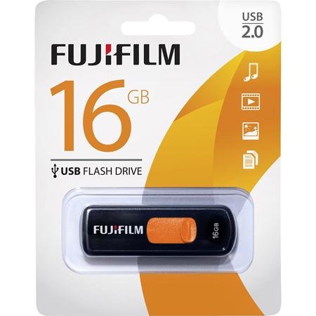 Fujifilm 8GB Capless Slider USB 2.0 Flash Drive