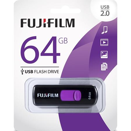 Fujifilm 8GB Capless Slider USB 2.0 Flash Drive