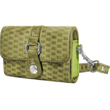 Fujifilm Woven Flap Case for Jx and Jz Models, Grass Green