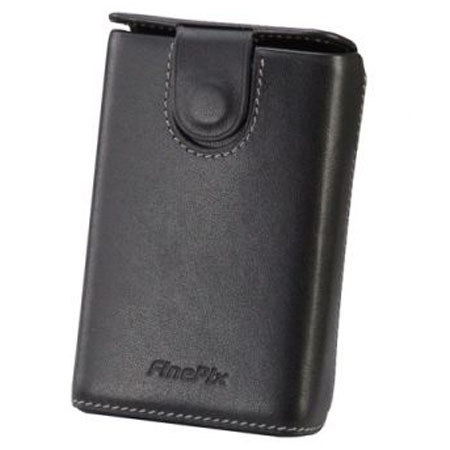 Fujifilm SC-FXZ1B Black Leather Digital Camera Case