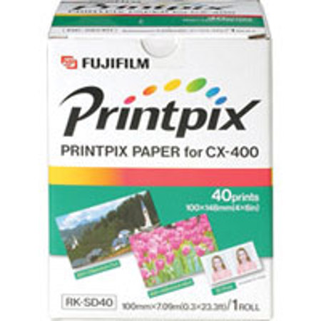 Fujifilm CX-550 Thermal Printer Paper, 4x6in Prints