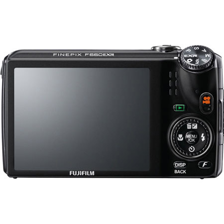 Fujifilm FinePix F660EXR 16 MP Digital Camera -Black