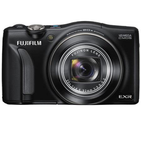 Fujifilm FinePix F750EXR 16MP Digital Camera Black -16GB Bundle-