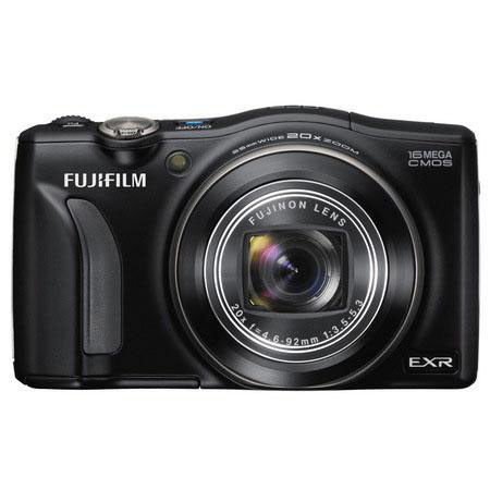 Fujifilm FinePix F770EXR 16MP Digital Camera, Black Bundle