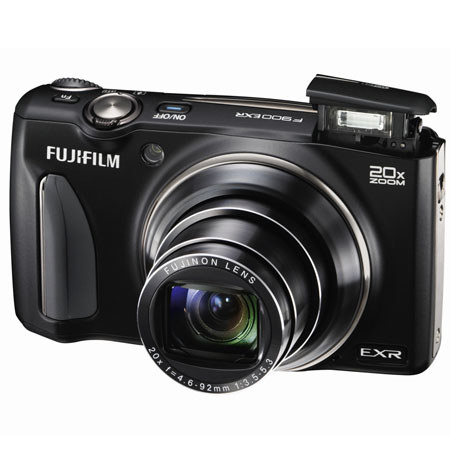Fujifilm FinePix F900EXR Digital Camera, Black