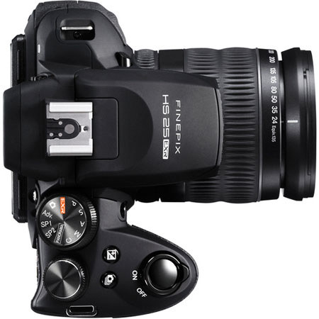 Fujifilm FinePix HS25EXR Digital Camera, Black