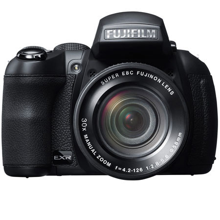 Fujifilm FinePix HS30EXR Digital Camera, Black
