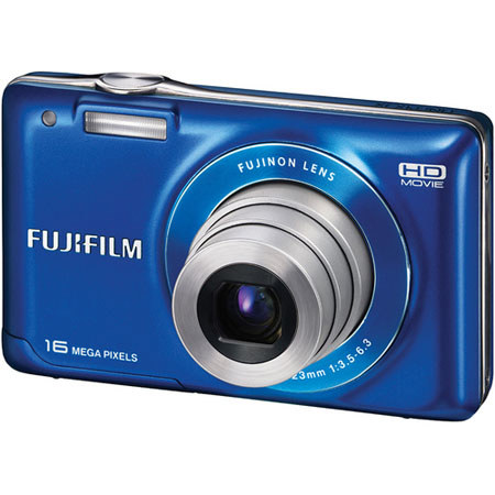 Fujifilm FinePix JX580 16MP Digital Camera, Blue