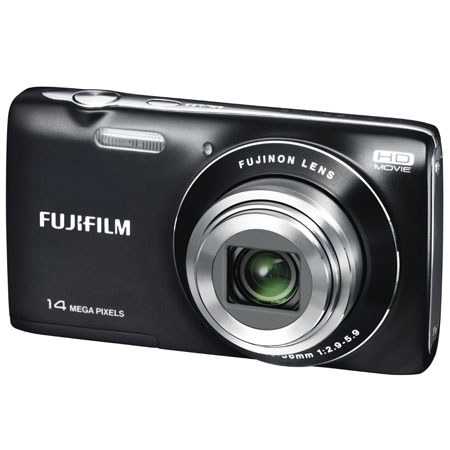 Fujifilm FinePix JZ100 Digital Camera, Black