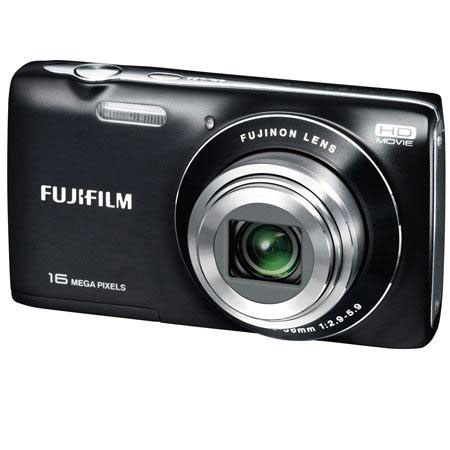 Fujifilm FinePix JZ250 Digital Camera, Black