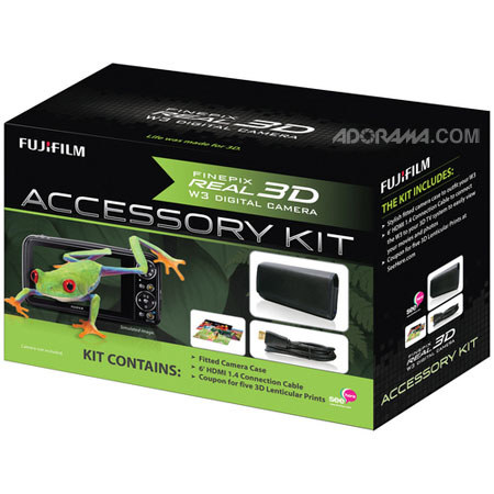 Fujifilm FinePix Real 3D W3 Accessory Kit