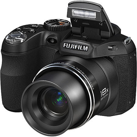 Fujifilm FinePix S2950 14.0 MP Digital Camera, Black BUNDLE w/4GB +More 16123567