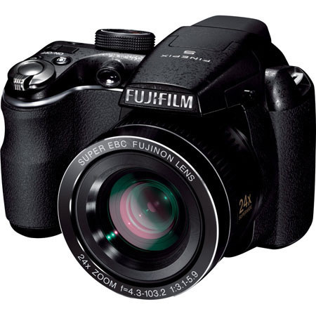 Fujifilm FinePix S3200 14.0 MP Digital Camera, Black w/4GB/Case/Tabletop Tripod