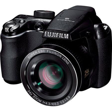 Fujifilm FinePix S3200 Digital Camera Black with 4GB SD