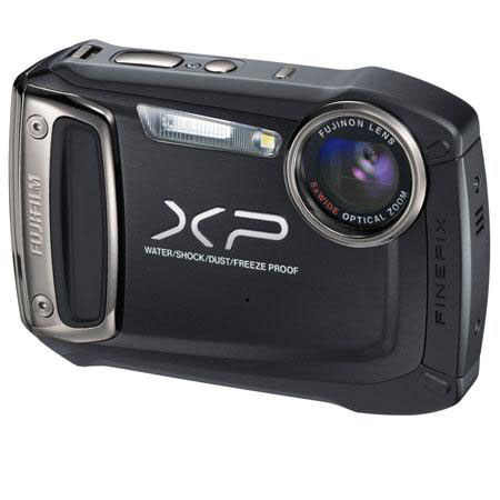 Fujifilm FinePix XP100 Digital Camera, Black -Bundle- 8GB + More