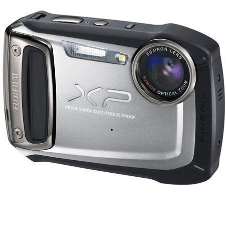 Fujifilm FinePix XP100 Digital Camera Silver Bundle 8GB