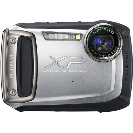 Fujifilm FinePix XP100 Digital Camera, Silver