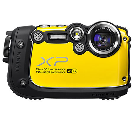 Fujifilm FinePix XP200 Waterproof Digital Camera - Yellow