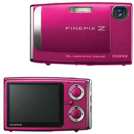 Fujifilm FinePix Z10FD Pink Digital Camera Kit- with 1 GB SD Memory Card- Camera Bag- Professional Lens Cleaning Kit