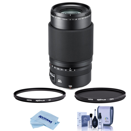 Fujifilm GF 120mm f/4 R LM OIS WR Macro Lens with Filter Kit