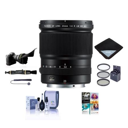 Fujifilm GF 23mm f/4 R LM WR Lens with Free PC Software & Accessories Kit