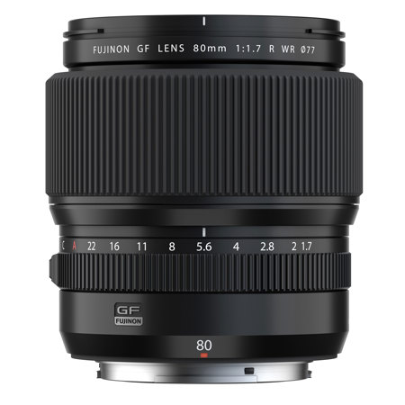 Fujifilm GF 80mm f/1.7 R WR Lens, Black 600022103 - Adorama