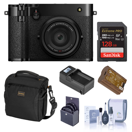 Fujifilm GFX100RF Digital Camera, Black