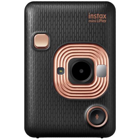 Fujifilm Instax Mini LiPlay Hybrid Instant Camera - Blush Gold