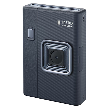 Fujifilm Instax Mini LiPlay+ Hybrid Instant Camera, Midnight Blue