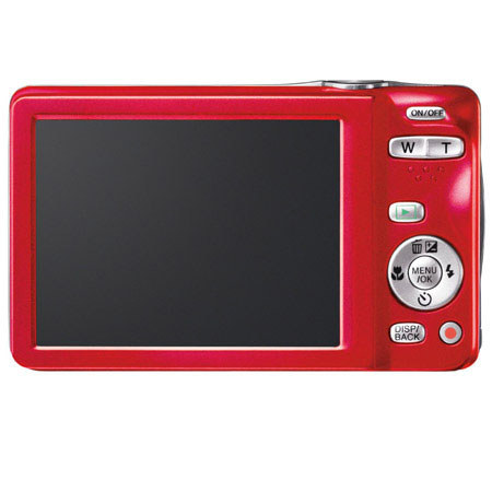 Fujifilm FinePix JX660 Digital Camera, Red