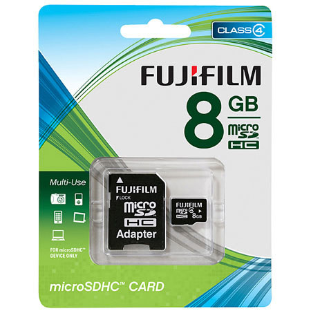 Fujifilm 8GB Class 4 SDHC Memory Card