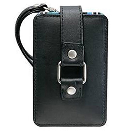 Fujifilm Slimline Compact Case with Blue Stripe