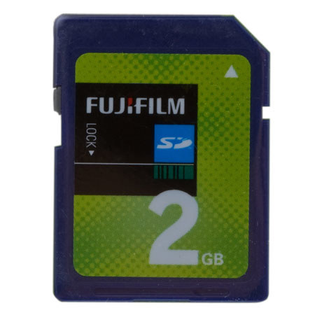 Fujifilm 2GB Secure Digital, SD, Memory Card