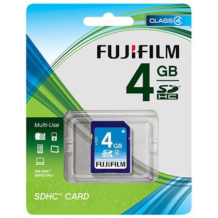Fujifilm 4GB Class 4 SDHC Memory Card