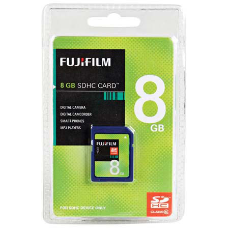 Fujifilm 8GB Secure Digital, SDHC, Memory Card