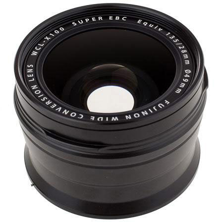 Fujifilm WCL-X100 Wide Conversion Lens for X100 - Black