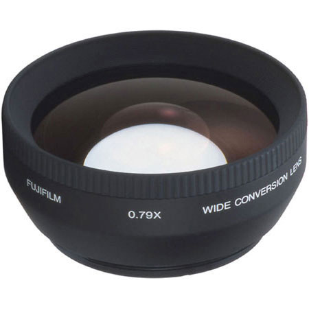 Fujifilm WL-FX9, 0.79x Wide Angle Conversion Lens Kit for the FinePix S5000, S5100, 4900, 6900 and S-602 Digital Cameras, Black.