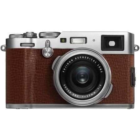 Fujifilm X100F 24.3MP Camera, Fujinon 23mm f/2 Lens Brown W/GorillaPod / Case