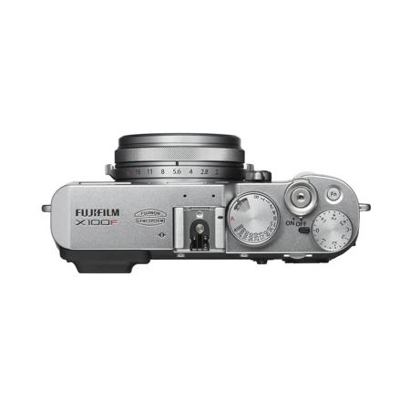 Used Fujifilm X100F 24.3MP Digital Camera, Fujinon 23mm f/2 Lens, Silver V
