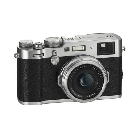 Used Fujifilm X100F 24.3MP Digital Camera, Fujinon 23mm f/2 Lens, Silver V